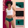 imageINNERSY Womens Hipster Period Underwear Postpartum Teens Menstrual Panties 3PackLight Flow Classic Elegence