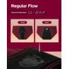 imageINNERSY Womens Hipster Period Underwear Postpartum Teens Menstrual Panties 3PackLight Flow Full Gusset