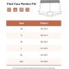 imageINNERSY Womens Lace Underwear Cotton Soft Boyshorts Panties Boxer Briefs 3 PackBrownBlackBeige