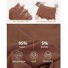 imageINNERSY Womens Lace Underwear Cotton Soft Boyshorts Panties Boxer Briefs 3 PackBrownBlackBeige