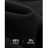 imageINNERSY Womens Period Underwear Hipster Postpartum Leakproof Protective Menstrual Panties 3PackBlack