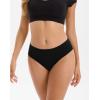 imageINNERSY Womens Underwear Cheeky Hipster Panties Breathable Cotton Panty 6PackBlack
