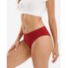 imageINNERSY Womens Underwear Cheeky Hipster Panties Breathable Cotton Panty 6PackRainbow