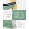 imageINNERSY Womens Underwear Cotton Hipster Panties Mid Rise Briefs Wide Waistband 6 Pack6 Colors With Black Waistband