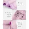 imageINNERSY Womens Underwear Cotton Hipster Panties Mid Rise Briefs Wide Waistband 6 PackDreamy Hues