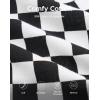 imageINNERSY Womens Underwear Cotton Hipster Panties Mid Rise Briefs Wide Waistband 6 PackFancy Checkers