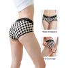 imageINNERSY Womens Underwear Cotton Hipster Panties Mid Rise Briefs Wide Waistband 6 PackFancy Checkers