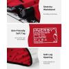 imageINNERSY Womens Underwear Cotton Hipster Panties Mid Rise Briefs Wide Waistband 6 PackFestive Cheer