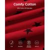 imageINNERSY Womens Underwear Cotton Hipster Panties Mid Rise Briefs Wide Waistband 6 PackFestive Cheer