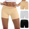 imageINNERSY Womens 4quot Inseam Boxers Briefs Cotton Boyshorts Underwear Ladies Panties 3PackBasic