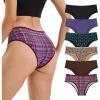 imageINNERSY Womens Underwear Cheeky Hipster Panties Breathable Cotton Panty 6PackFestival