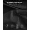 imageINNERSY Womens 47quot Inseam Boy Shorts Underwear Silky Boxer Briefs Panties 3PackBlack