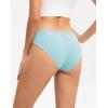imageINNERSY Womens Cotton Bikini Underwear High Cut Lace Hipster Panties 4PackFresh Natural