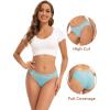 imageINNERSY Womens Cotton Bikini Underwear High Cut Lace Hipster Panties 4PackFresh Natural