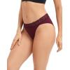 imageINNERSY Womens Cotton Bikini Underwear High Cut Lace Hipster Panties 4PackGorgeous Midnight