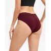 imageINNERSY Womens Cotton Bikini Underwear High Cut Lace Hipster Panties 4PackGorgeous Midnight