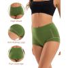 imageINNERSY Womens Cotton Boyshorts Underwear Soft Moisture Wicking Boxer Briefs 4PackDark Gorgeous
