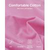 imageINNERSY Womens Cotton Boyshorts Underwear Soft Moisture Wicking Boxer Briefs 4PackFresh Candy