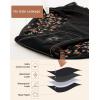 imageINNERSY Womens Cotton Lace Period Underwear Postpartum Hipster Panties Menstrual Bikini Briefs 3 PackBlossom Star
