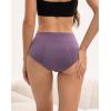 imageINNERSY Womens High Waisted Period Underwear Heavy Flow Postpartum Menstrual Panties 3PackFresh Vibrant