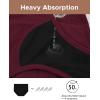 imageINNERSY Womens High Waisted Period Underwear Heavy Flow Postpartum Menstrual Panties 3PackVintage Dark