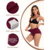 imageINNERSY Womens High Waisted Underwear Cotton Panties Regular ampamp Plus Size 5PackBasics