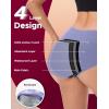 imageINNERSY Womens Period Underwear High Waisted Postpartum Menstrual Panties 3 PackBlue Night