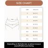 imageINNERSY Womens Period Underwear High Waisted Postpartum Menstrual Panties 3 PackCoffee Gradient