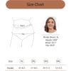 imageINNERSY Womens Plus Size Floral Lace Nylon Underwear High Waisted Panties 3PackBlack