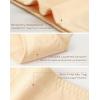 imageINNERSY Womens Plus Size XL5XL Cotton Underwear High Waisted Briefs Panties 4PackBeige