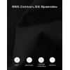 imageINNERSY Womens Plus Size XL5XL Cotton Underwear High Waisted Briefs Panties 4PackBlack