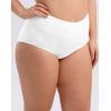 imageINNERSY Womens Plus Size XL5XL Cotton Underwear High Waisted Briefs Panties 4PackWhite