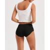 imageINNERSY Womens Seamless No Show Hipster Panties Invisible Light Underwear 3Pack3 Black