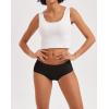 imageINNERSY Womens Seamless No Show Hipster Panties Invisible Light Underwear 3Pack3 Black