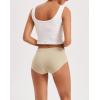 imageINNERSY Womens Seamless No Show Hipster Panties Invisible Light Underwear 3PackNude Dip