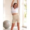 imageINNERSY Womens Slip Shorts for Under Dresses High Waisted Summer Shorts 3Pack2pack White Nude