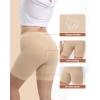 imageINNERSY Womens Slip Shorts for Under Dresses High Waisted Summer Shorts 3PackNude