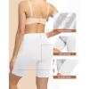 imageINNERSY Womens Slip Shorts for Under Dresses High Waisted Summer Shorts 3PackWhite