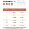 imageINNERSY Womens Underwear Cotton Briefs High Waisted Breathable Panties 5 PackLeopard Charm