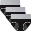 Black With Grey Hem
