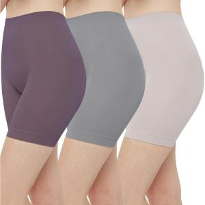 imageINNERSY Womens Slip Shorts for Under Dresses High Waisted Summer Shorts 3PackMorandi