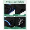 imageINNERSY Boys Underwear Breathable Quick Dry Boxer Briefs with Fly for 618 Teen Boys 4 PackBlack