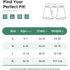 imageINNERSY Boys Underwear Breathable Quick Dry Boxer Briefs with Fly for 618 Teen Boys 4 PackBlack