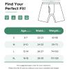 imageINNERSY Boys Underwear Soft Quick Dry Boxer Briefs 2 PacksBlack