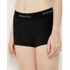 imageINNERSY Girls Boyshorts Underwear Cotton Period Panties for Teen 816 Backup Protection 3 Pack3 Black