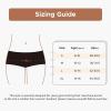 imageINNERSY Girls Boyshorts Underwear Cotton Period Panties for Teen 816 Backup Protection 3 PackPurpleGreenGrey
