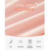 imageINNERSY Girls Boyshorts Underwear Soft Cotton Panties Size 816 for Teens 5PackBlush Petal