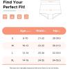 imageINNERSY Girls Boyshorts Underwear Soft Cotton Panties Size 816 for Teens 5PackSolid Black