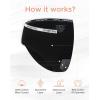 imageINNERSY Girls Period Underwear Cotton First Period Starter Menstrual Panties for Teen Girls Size 816 3 PackBlack
