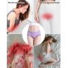 imageINNERSY Girls Period Underwear Cotton First Period Starter Menstrual Panties for Teen Girls Size 816 3 PackPurplePinkGreen